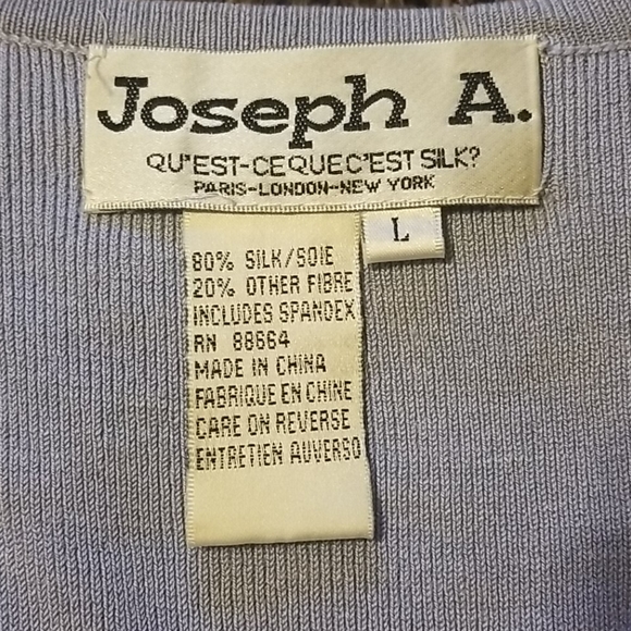 SLEEVELESS SWEATER L - Picture 2 of 2